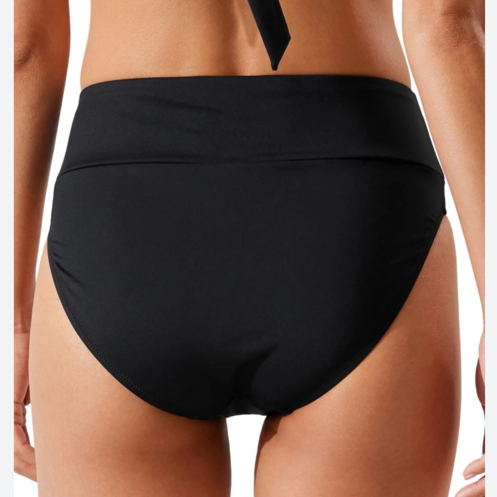 Tommy Bahama Palm Modern High-Waist Bikini Bottoms - Picture 4 of 14